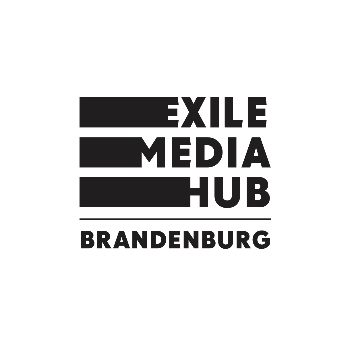 Exile Media Hub Brandenburg Logo